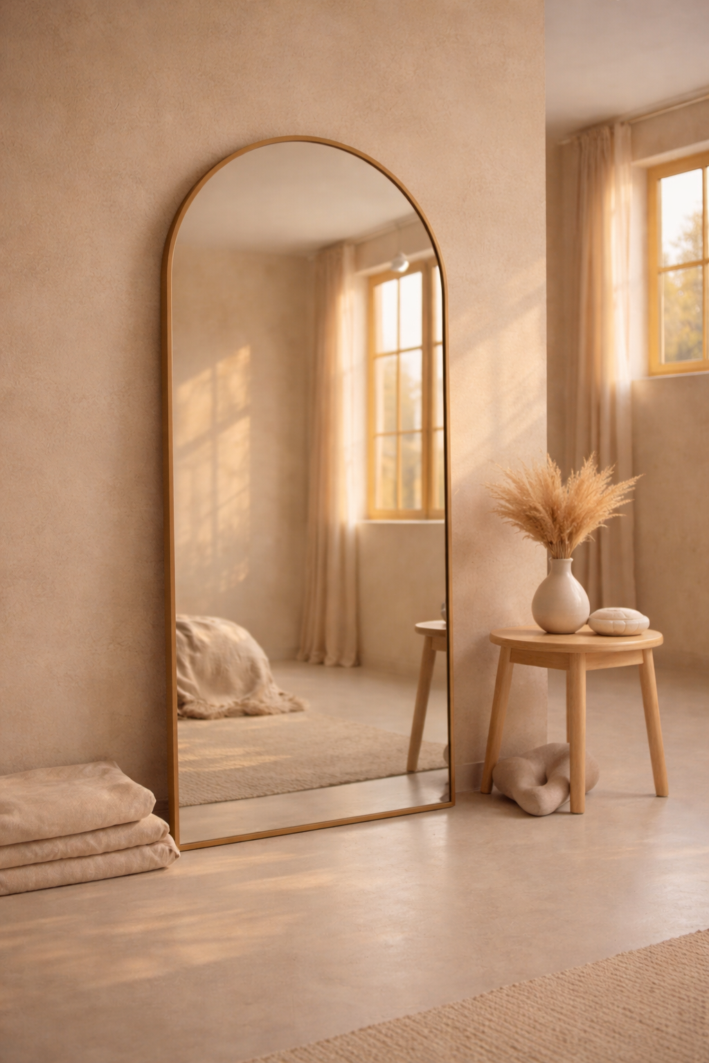 Aurelia™ |Boogspiegel 180x70 cm - Goud