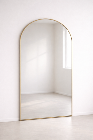 Aurelia™ |Boogspiegel 180x100 cm – Goud